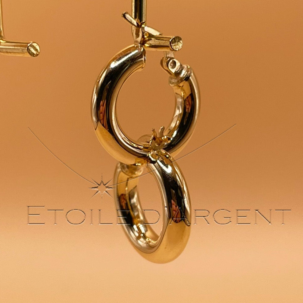 Chic and Minimalist Boucles d'oreilles