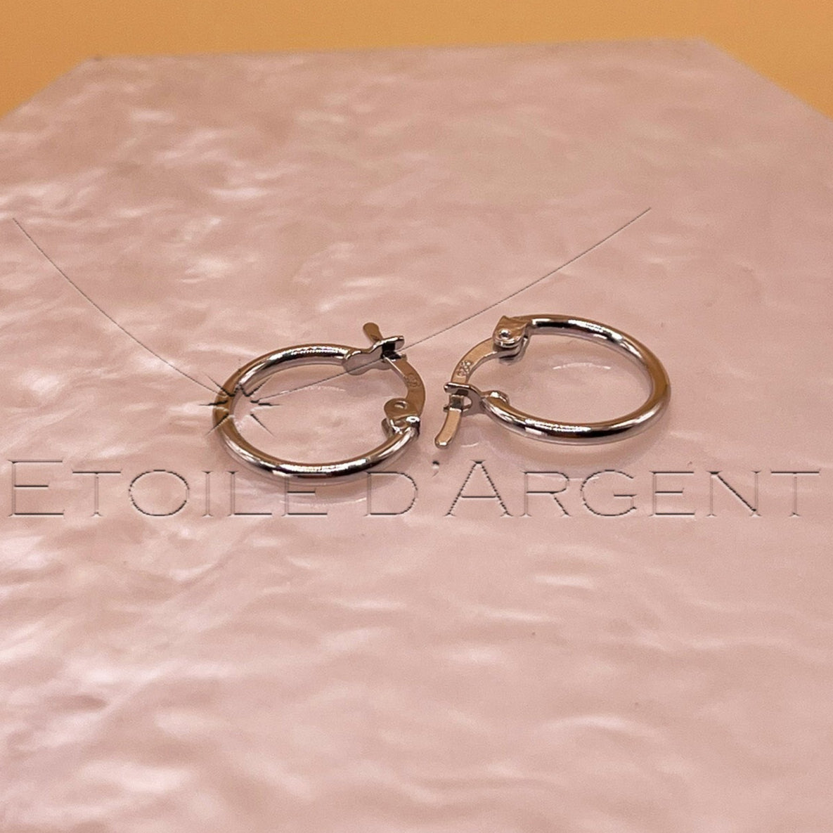 Boucles d'oreilles "Étoile d'argent"