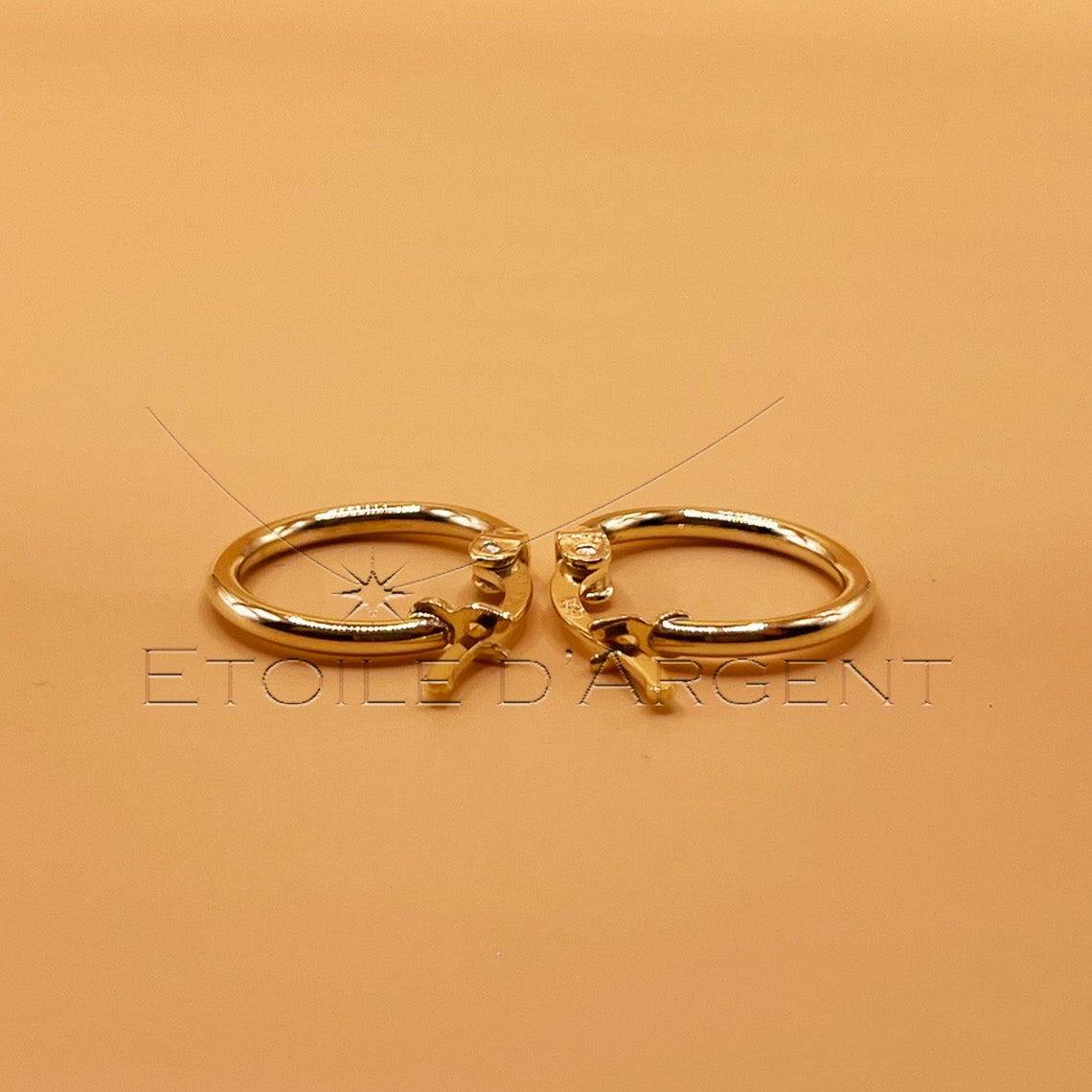 Boucles d'oreilles "Étoile d'argent"