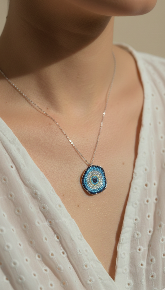 Pendentif Étoile d'Argent: Protection et Lumière