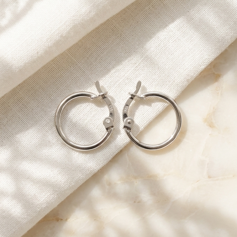 Boucles d'oreilles "Étoile d'argent"