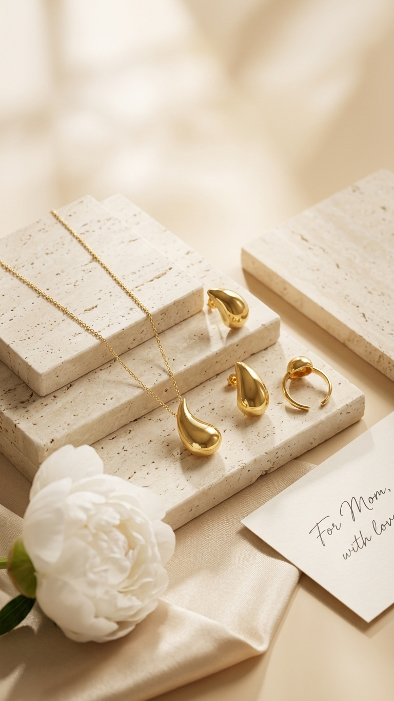 Élégance Fluide – Set de Bijoux en Argent par Étoile d'Argent